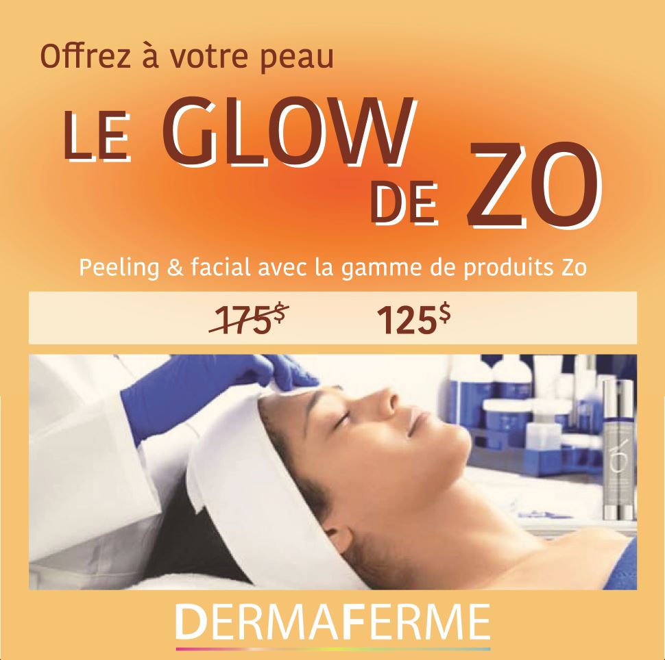 Promotion Glow Zo DERMAFERME - automne 2023