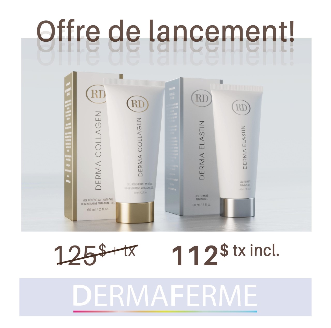 Promotion RD Cosmetic DERMAFERME - Été 2023